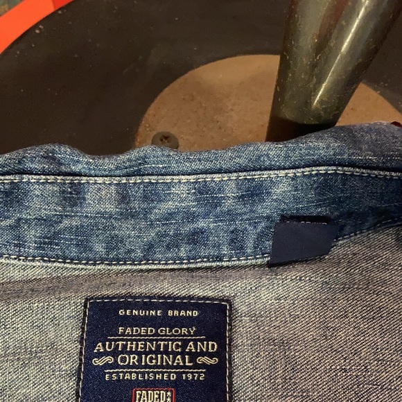 Faded Glory Blue Jean Jacket - Picture 14 of 15